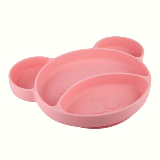 Canpol Babies Farfurie Silicon Compartimentata Bear - Roz [ps:277adef0-328b-4deb-bcef-2fb6a8dcae4c]