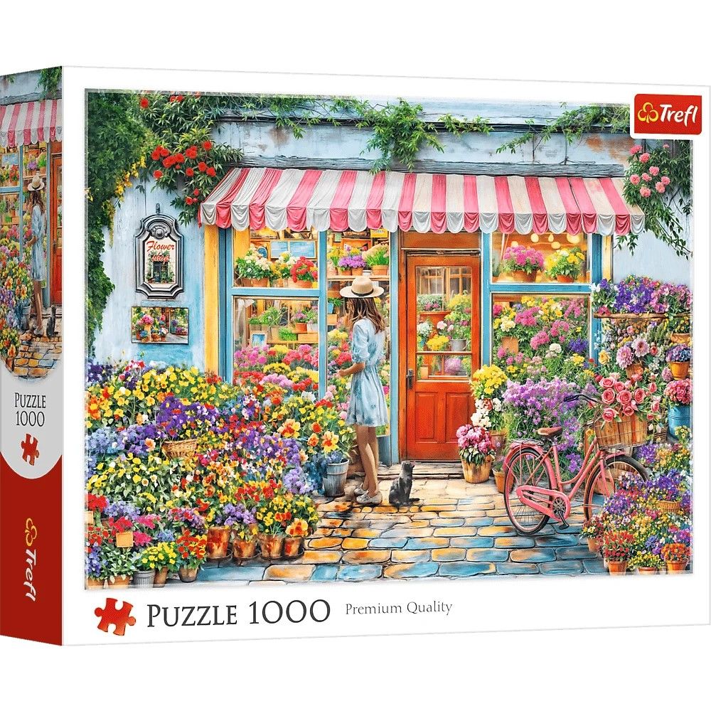 PUZZLE TREFL 1000 MAGAZIN DE FLORI - Imagine 1 [ps:b9a37069-3886-4593-8e97-bd06f07dca5d]