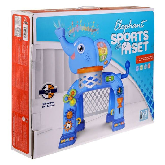 Set Poarta Fotbal și Coș Baschet Elefant Jumbo cu Sunet - Albastru (1) [ps:bd5c854b-327f-45ea-80e5-375d0f9283cf]