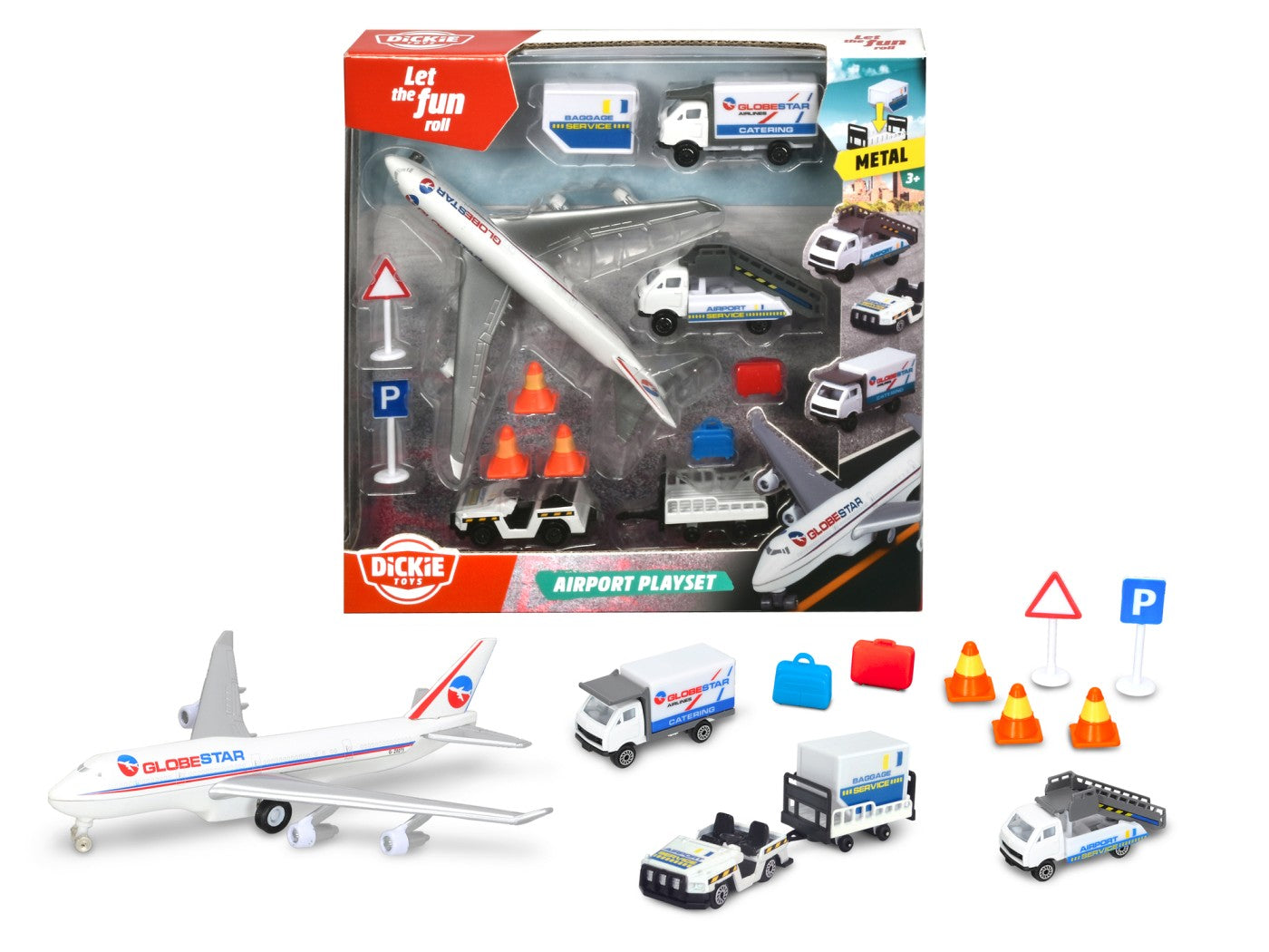 DICKIE SET AEROPORT 13 PIESE Simba - Imagine 1 [ps:d6463970-17c3-4b5a-8ea6-26feab8dff69]