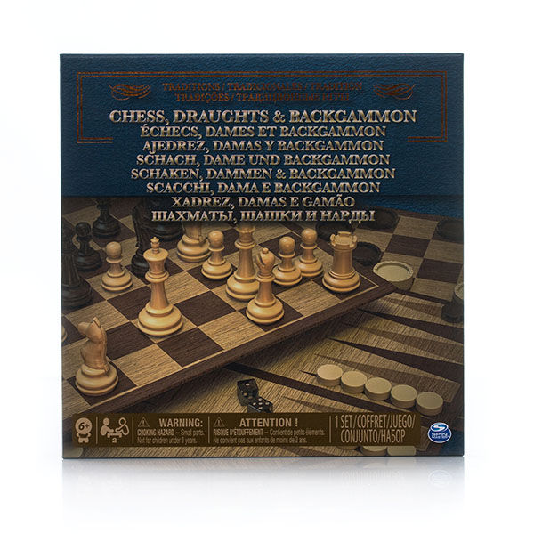 SET JOCURI 3IN1 SAH DAME TABLE Spin Master - Imagine 1 [ps:5e2f6062-05db-418c-9914-31c451587991]