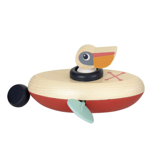 Jucarie pentru baie, Barcuta pelican, Egmont Toys - Imagine 1 [ps:27c09769-2107-4225-ba85-bfa744bb47e4]