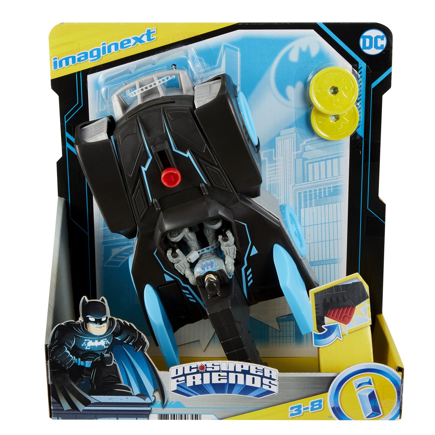 IMAGINEXT DC SUPER FRIENDS VEHICUL CU FIGURINA BAT-TECH - Imagine 1 [ps:6ead1a25-a3f3-4dcf-899b-fa27dcae8653]