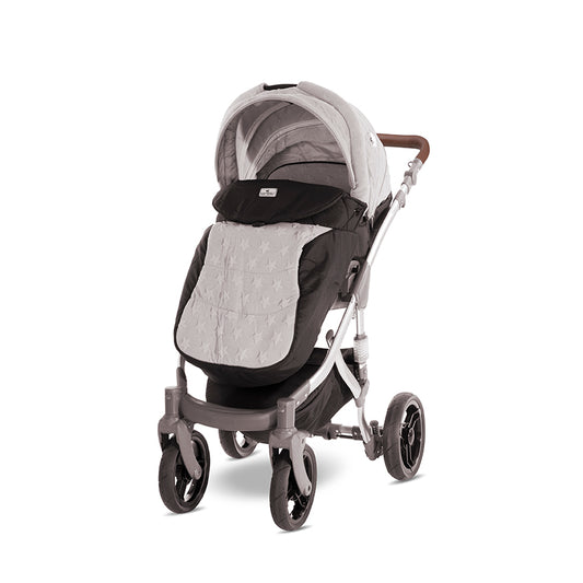 Cărucior Set Lorelli Rimini Premium, Galben-Negru - Gri Stars (1) [ps:9907b13d-e2ae-44c1-9850-34eceb7ba0bb]