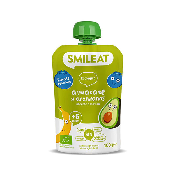 Smileat Gustare Piure din mere, banana, avocado si afine - Imagine 1 [ps:305a1cdd-c18e-45b5-9f25-62e847193f20]