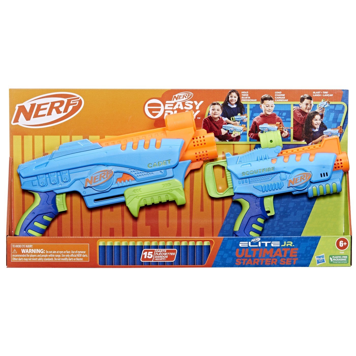 NERF BLASTER ELITE JR ULTIMATE SET STARTER Hasbro - Imagine 1 [ps:b1dde2c0-1376-4c65-864e-6737aa296c46]
