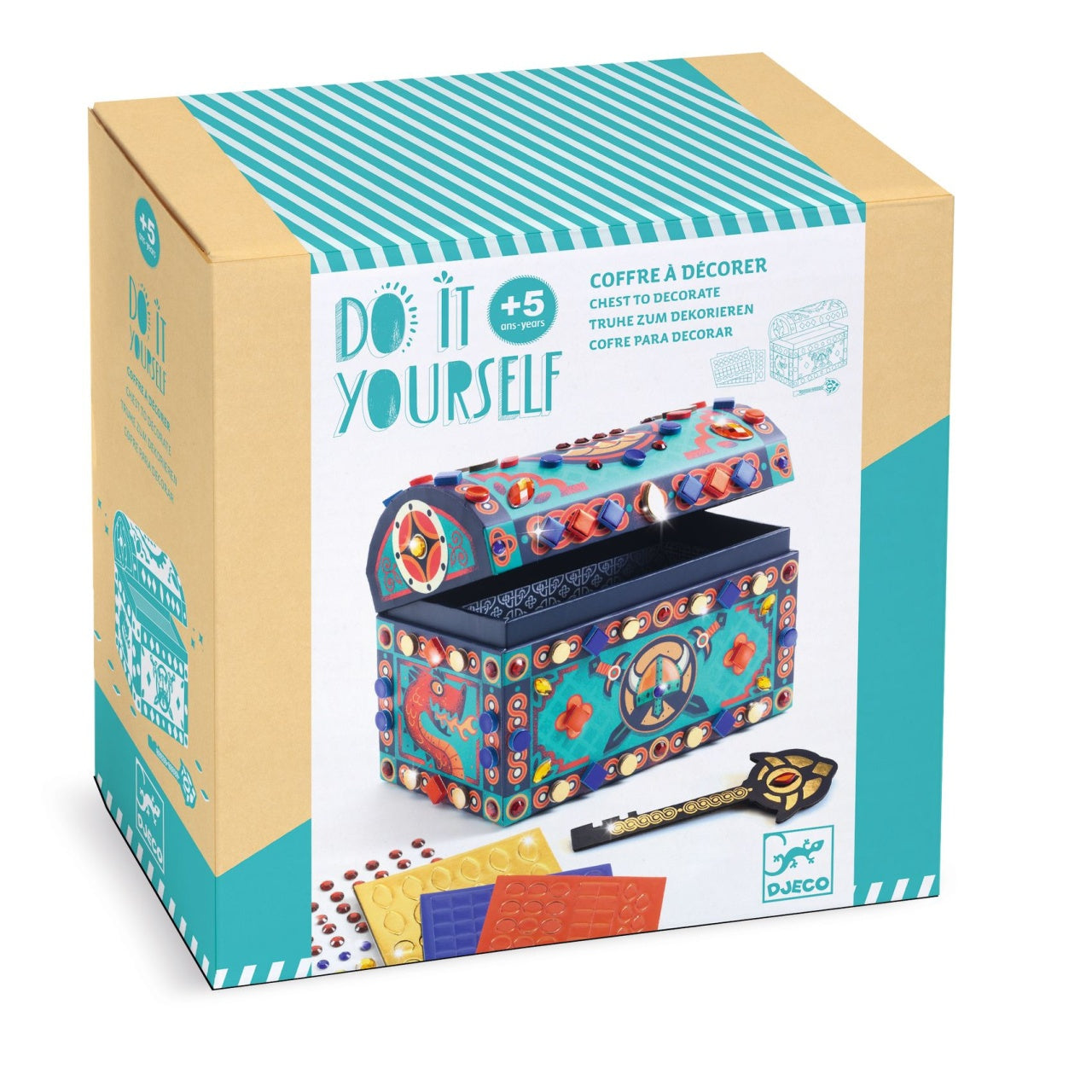 Joc creativ DIY Cufar secret, Djeco - Imagine 1 [ps:e07e588d-9c35-4bc3-9964-504498e3a0bd]