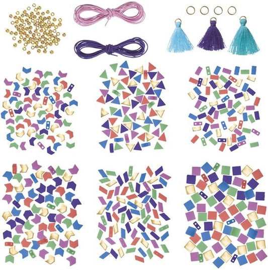 Set Creativ DIY Fabrica de Brățări Totum - 500+ Margele - Default Title (1) [ps:32f0b276-db91-458e-aeaa-4cafddb97106]