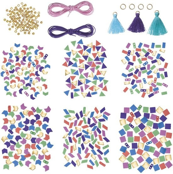 Set Creativ DIY Fabrica de Brățări Totum - 500+ Margele - Default Title (1) [ps:32f0b276-db91-458e-aeaa-4cafddb97106]