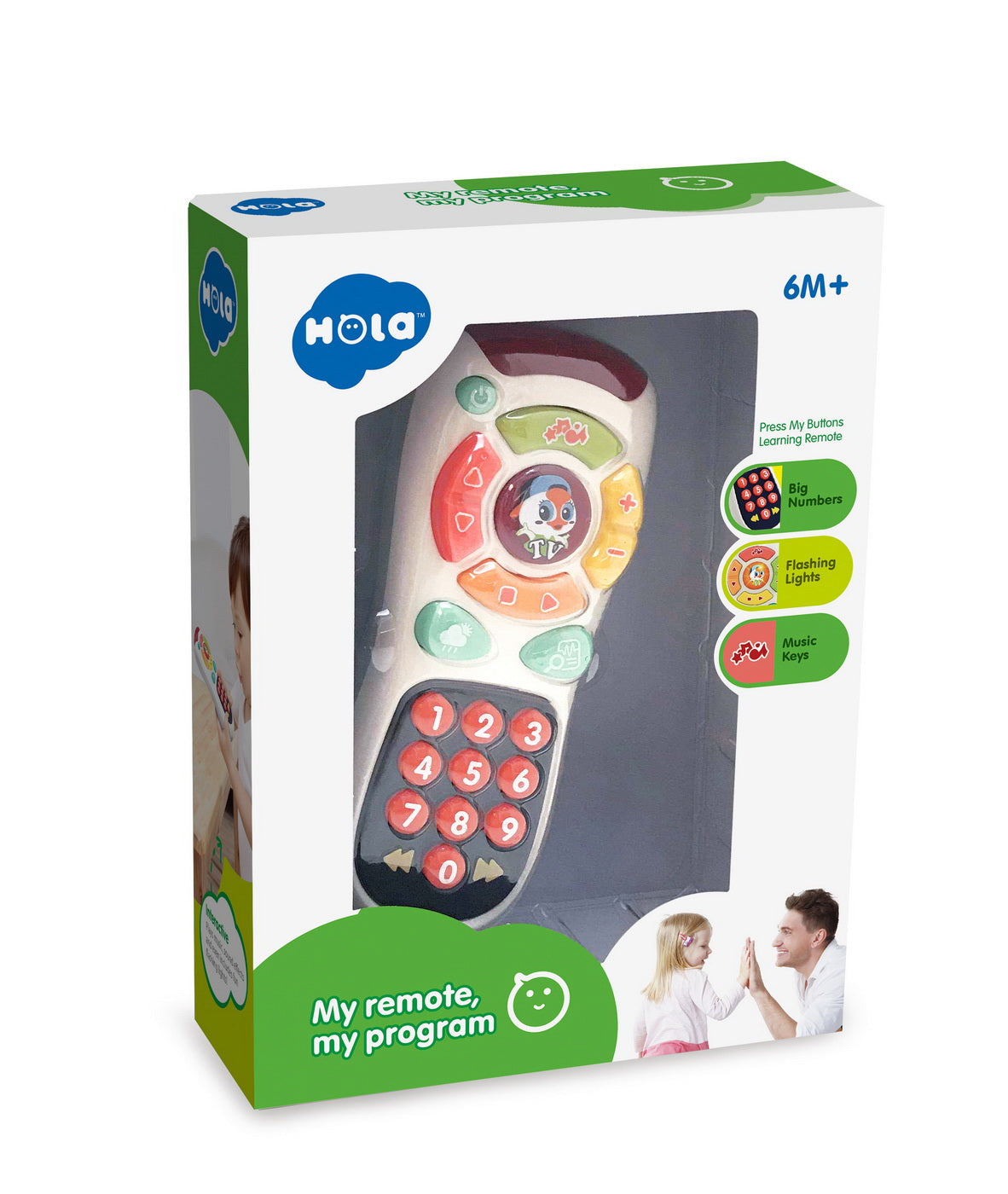 PRIMA MEA TELECOMANDA MUZICALA Jucarii Bebe - Imagine 1 [ps:81a0e6a1-01fc-499f-a3da-38a4c6313673]