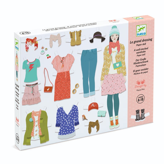 Joc creativ Un dressing modern, Djeco - Imagine 1 [ps:1ab2a700-f778-470f-a42e-72546c74a289]