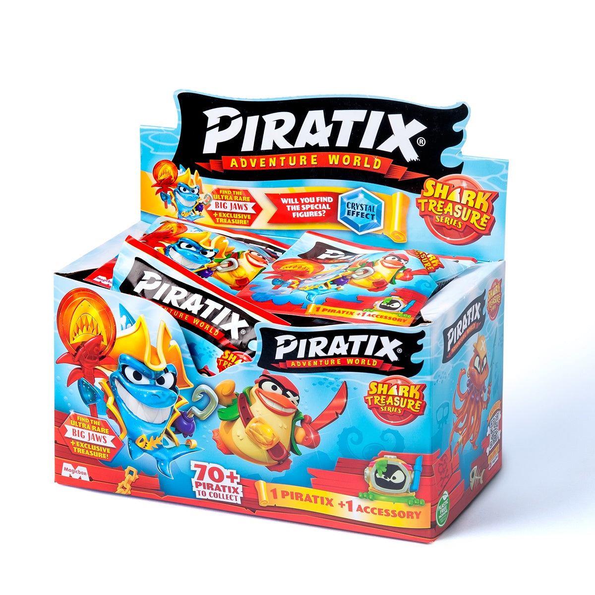 PIRATIX Shark Treasure, figurine, blind pack - Imagine 1