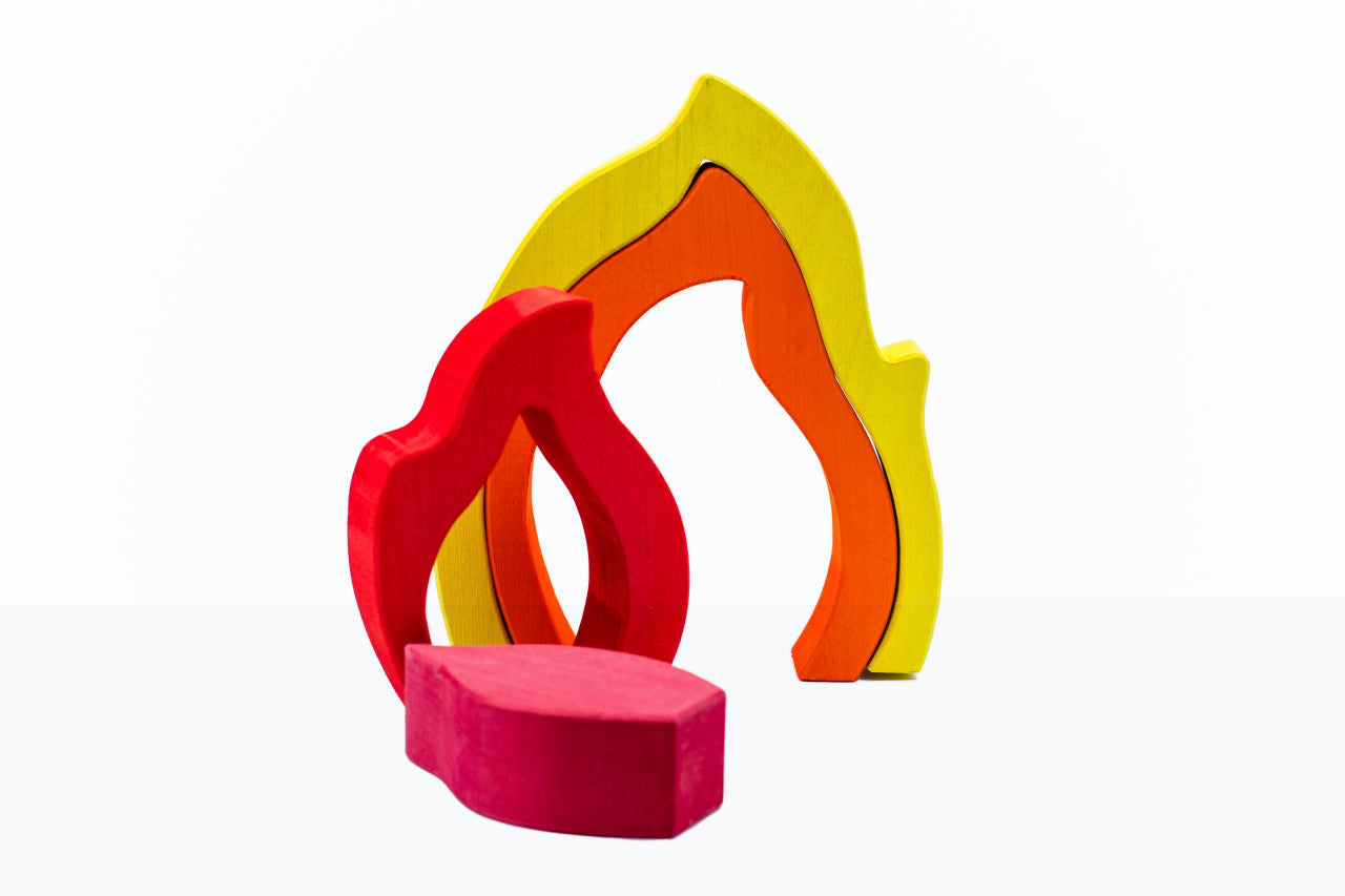 Set handmade Marc toys, Elementul foc [ps:7812ae5d-a30d-4088-bea3-1740dfa840ae]