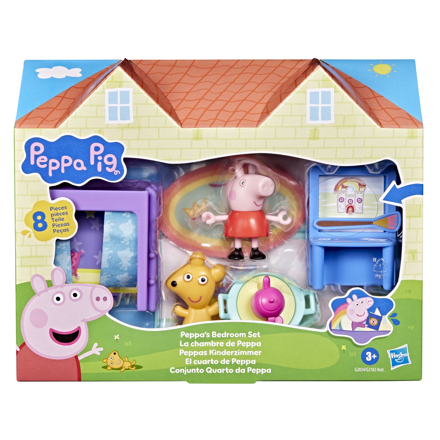 PEPPA PIG SET DE JOACA DORMITORUL LUI PEPPA CU FIGURINE - Imagine 1 [ps:9debf839-5c5f-4b05-bb43-f73d6c86b6d7]