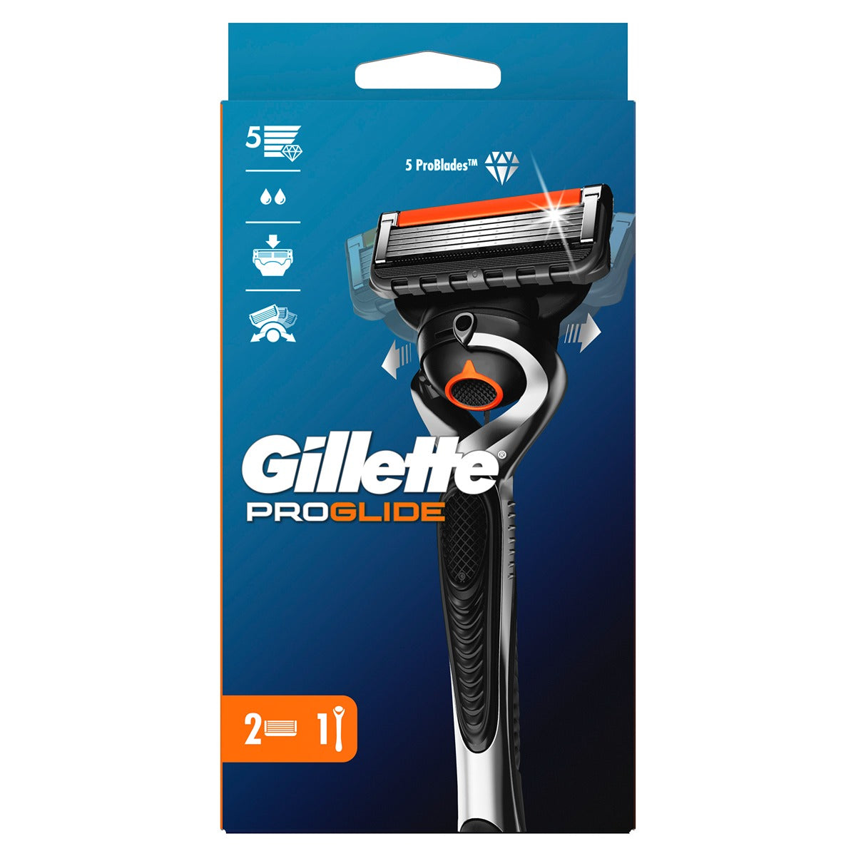 GILLETTE Fusion Proglide Manual Flexball, aparat de ras, - Imagine 1 [ps:c4ce5395-ec9b-4239-adf9-85b81ff632fa]