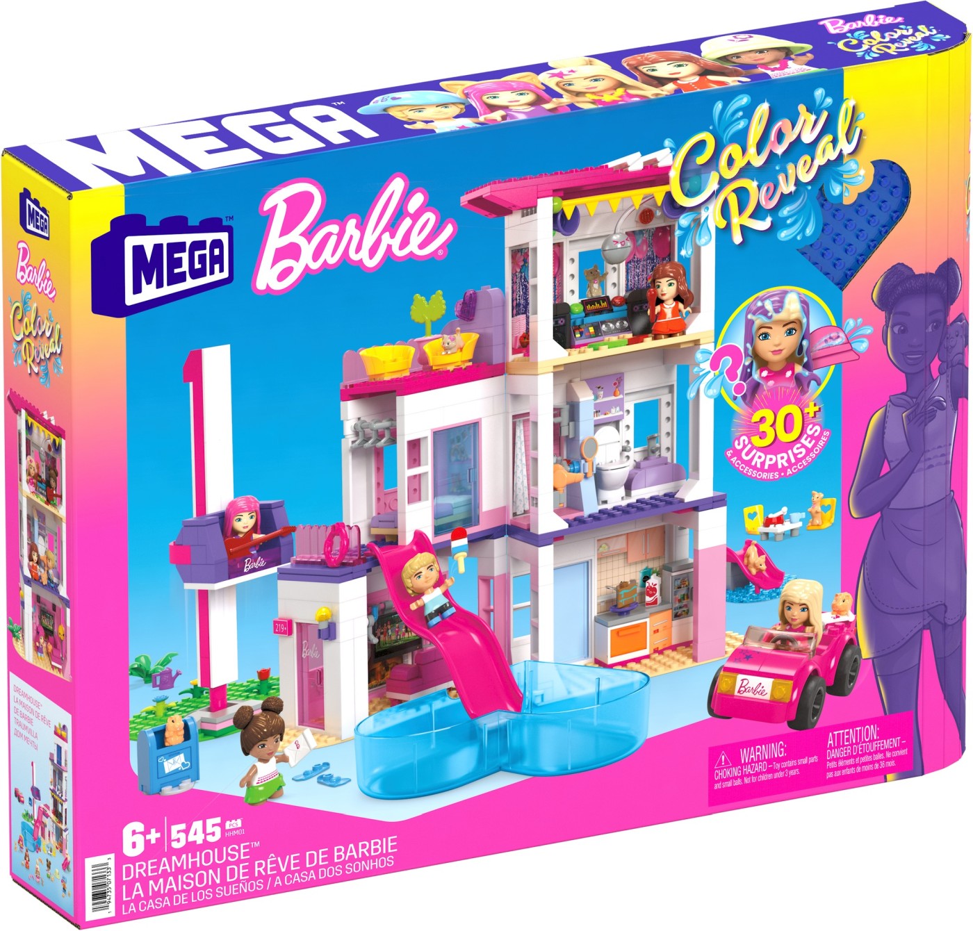 BARBIE MEGA BLOKS SET DE JOACA DREAMHOUSE BARBIE COLOR - Imagine 1 [ps:cfb6885a-a92d-4bfa-9456-e85444135b61]