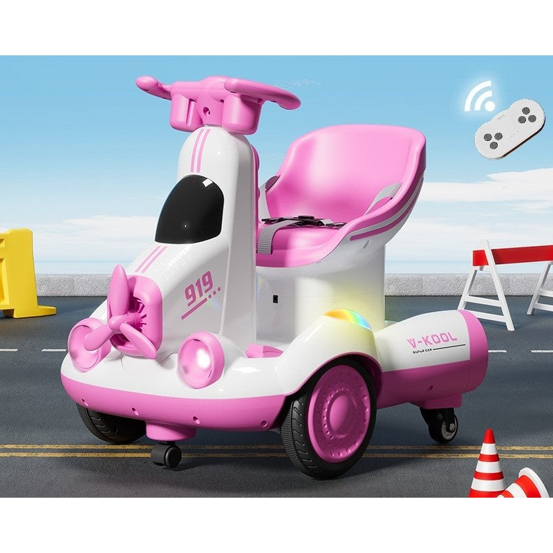 Mașinuță Electrică Flippy cu Telecomandă, Verde, +2 ani - Roz (1) [ps:87bee123-eb82-4695-a13d-71f072510f3a]