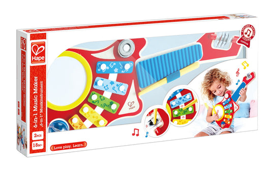 HAPE SET MUZICA 6-IN-1 - Imagine 1 [ps:67878fc3-c936-4622-9e78-a23758fb2f6e]
