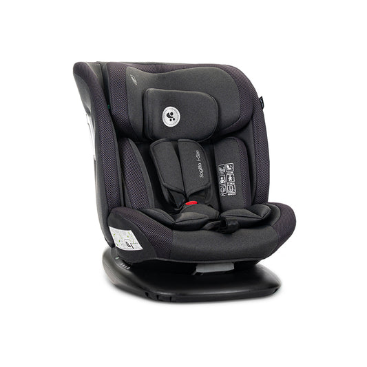 Scaun Auto Lorelli Sagitta i-Size, Rotativ 360°, 0-12 ani - Black (1) [ps:056b11ca-5fdf-44da-ae44-08faddfa798d]