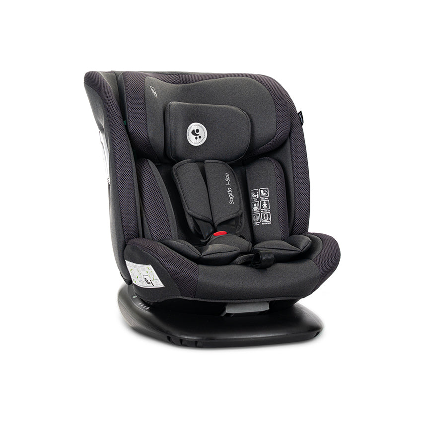 Scaun Auto Lorelli Sagitta i-Size, Rotativ 360°, 0-12 ani - Black (1) [ps:056b11ca-5fdf-44da-ae44-08faddfa798d]
