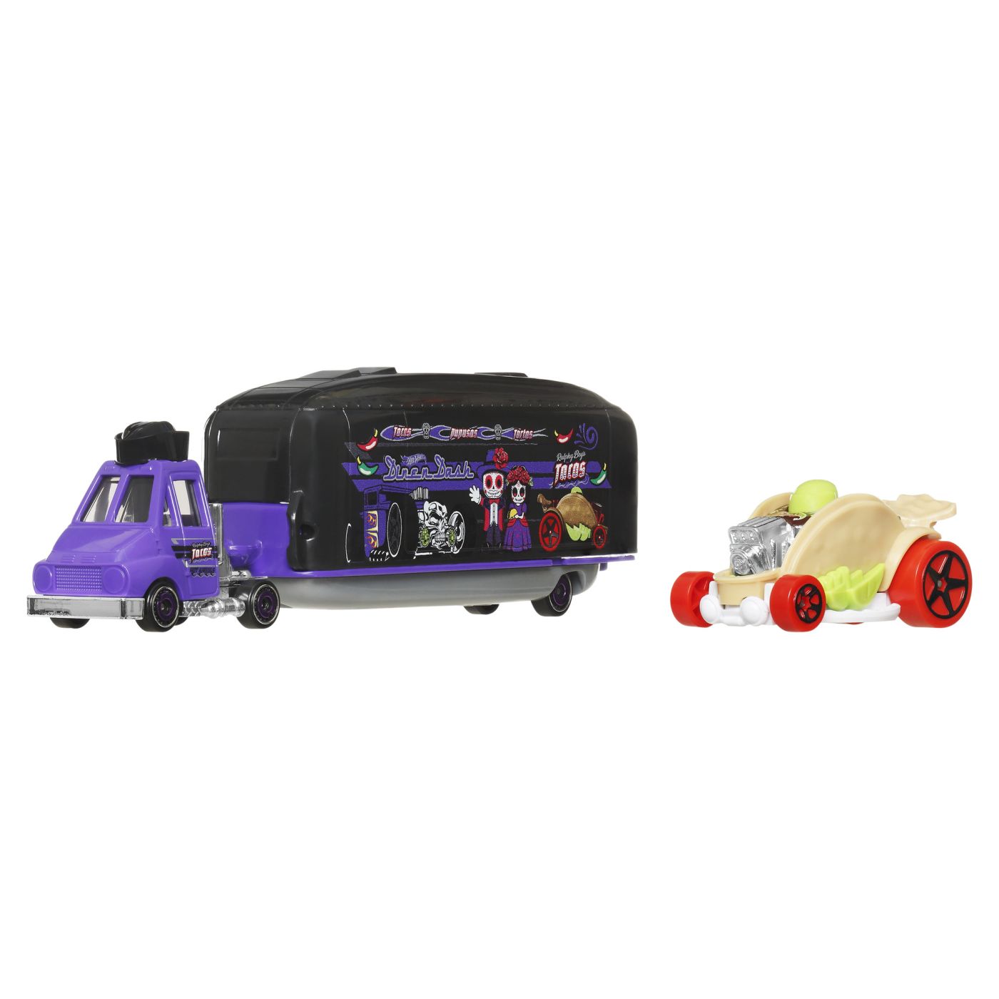 Set Camion și Mașină Hot Wheels Super Rigs Dine n Dash - Default Title (1) [ps:1f1f92c6-10bb-443b-8840-ab83db7349d9]