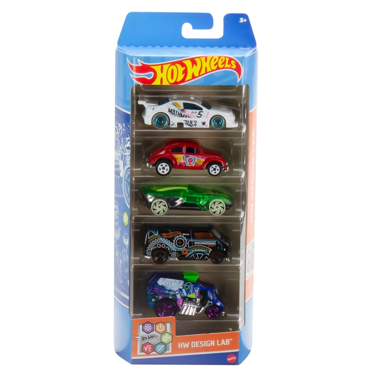 SET 5 MASINI HOT WHEELS DESIGN LAB Mattel - Imagine 1 [ps:e24a5e9e-b35b-4427-9756-af797b984d16]