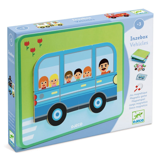 Joc magnetic cu Vehicule, Djeco - Imagine 1 [ps:ade7bf26-afba-4326-916b-b92781c2c5e3]