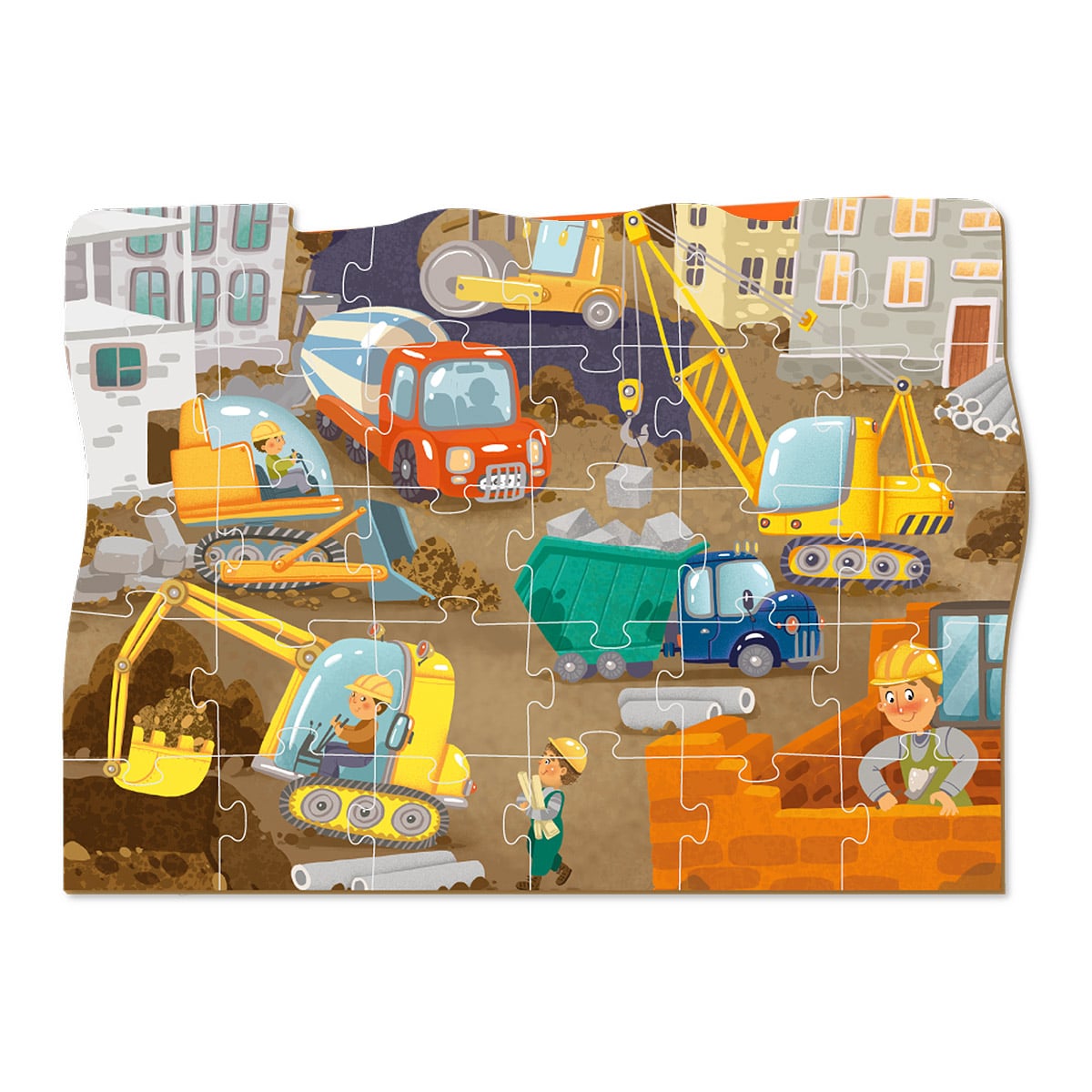 Puzzle Vehicule de Construcție Dodo Toys, 30 piese - Default Title (1) [ps:41705a76-ec5d-4a48-9ec3-74984f72da23]