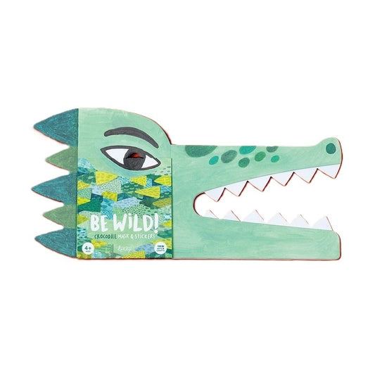 Set creativ DIY Masca pentru copii Crocodil, Londji - Imagine 1