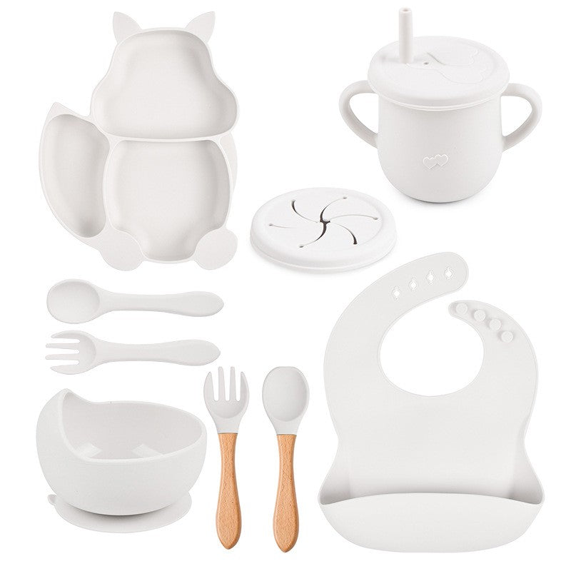 Set Diversificare 10 Piese Silicon Flippy, Verde - Alb (1) [ps:bac3ad10-1efd-455f-989c-2d1067db63e0]