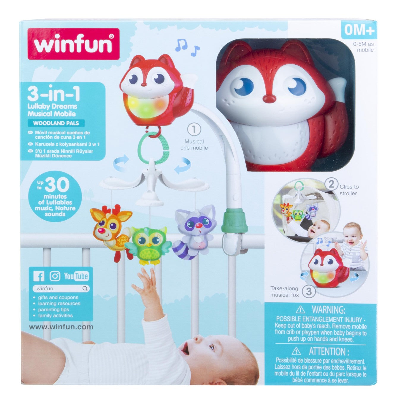 WINFUN PROIECTOR 3 IN 1 VULPITA - Imagine 1 [ps:2faeec80-e0f3-4b0a-b079-000d13160793]