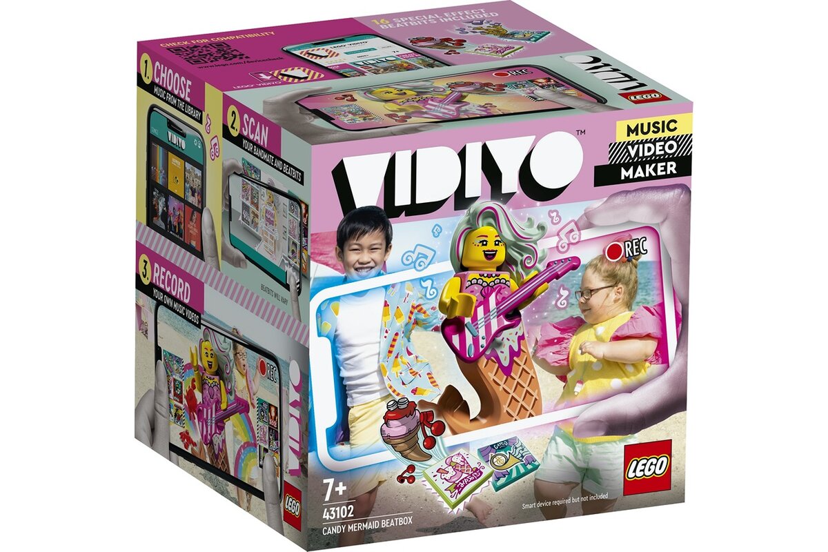 LEGO VIDIYO CANDY MERMAID BEATBOX 43102 - Imagine 1 [ps:2c6832b9-d5ab-4811-84b4-77310ca1f043]