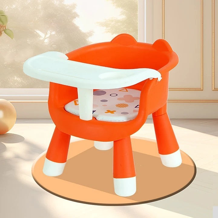 Scaun de Masa Flippy 2 in 1, Tavita Detasabila, Albastru - Portocaliu (1) [ps:ff48e0aa-c350-4a18-bd2a-c9e3e35eeaeb]