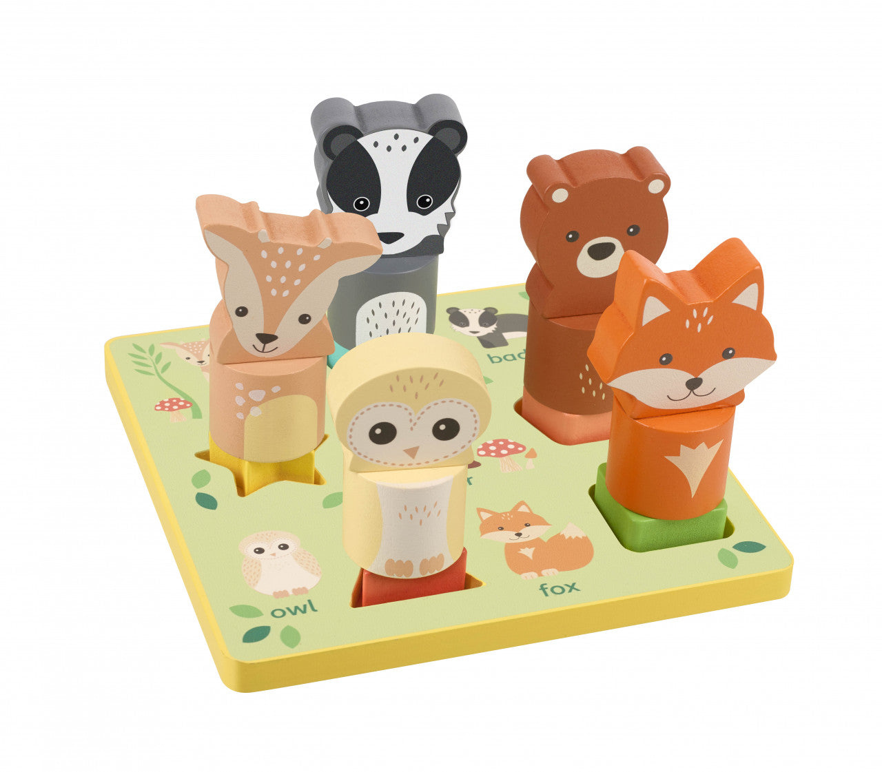 Puzzle 3D cu animale, Orange Tree Toys - Imagine 1 [ps:c8d70f65-4319-4dcf-80f5-6db15d0f5bd8]