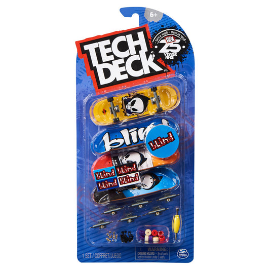 TECH DECK PACHET 4 PIESE FINGERBOARD BLIND 9.6CM Spin Master - Imagine 1 [ps:8b978864-c60b-4bb7-acb2-6818572739fa]