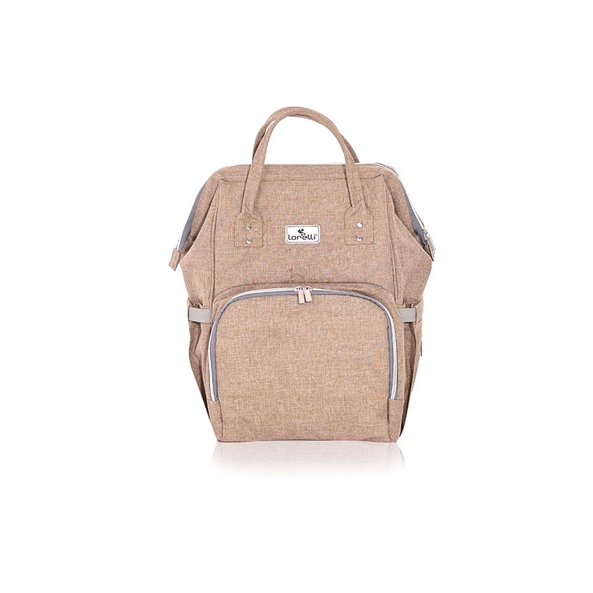 Rucsac Accesorii Bebeluși Lorelli Tina, Pink & Grey - Bej (1) [ps:b393d993-f231-4837-b2b4-670af396a007]