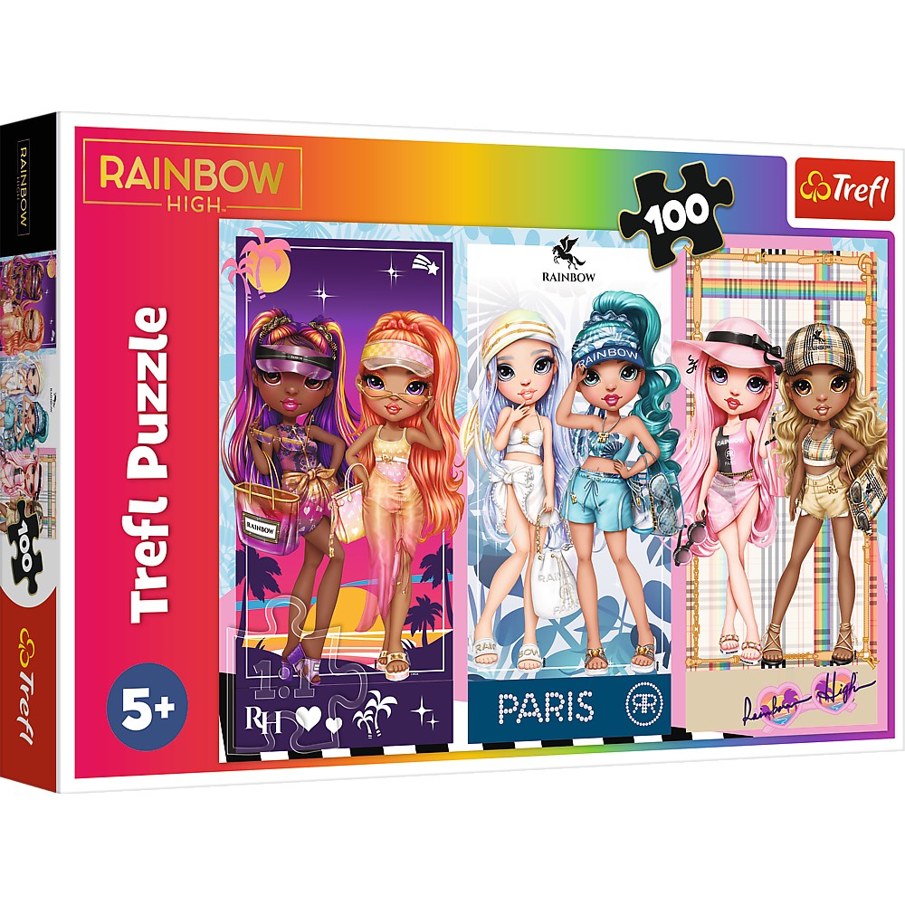 PUZZLE TREFL 100 RAINBOW HIGH PAPUSILE DEOSEBITE - Imagine 1 [ps:be8350f4-501b-48d5-890b-3ae97d538cff]