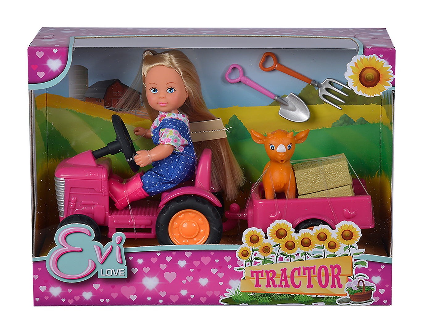 PAPUSA EVI LOVE CU TRACTOR Simba - Imagine 1 [ps:cce059a4-3ede-402e-8e4a-4d43e9e9d3f4]
