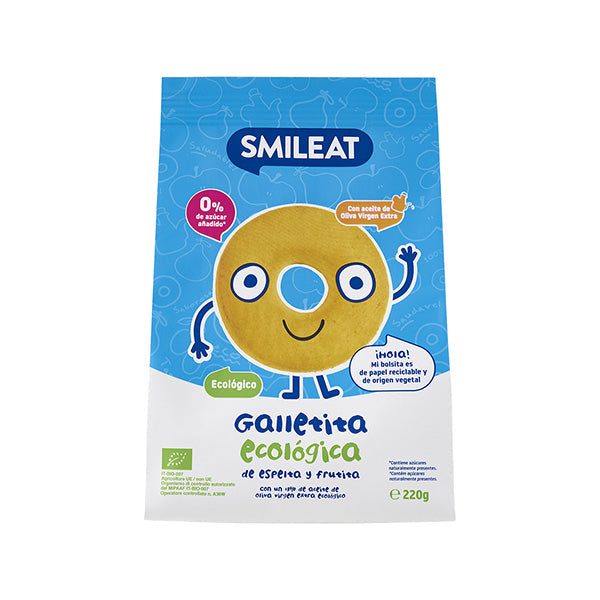 Smileat Biscuiti cerculete din grau spelta si mar, +10 - Imagine 1 [ps:200f7f12-d23b-4596-8675-c1f91a3fc189]