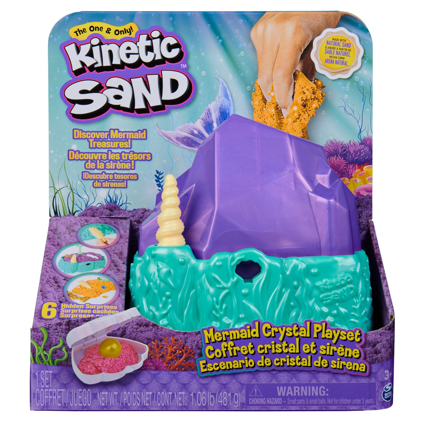 KINETIC SAND SET MERMAID CRYSTAL Spin Master - Imagine 1 [ps:69d4cf9f-f67a-4687-838e-2352e80963f7]