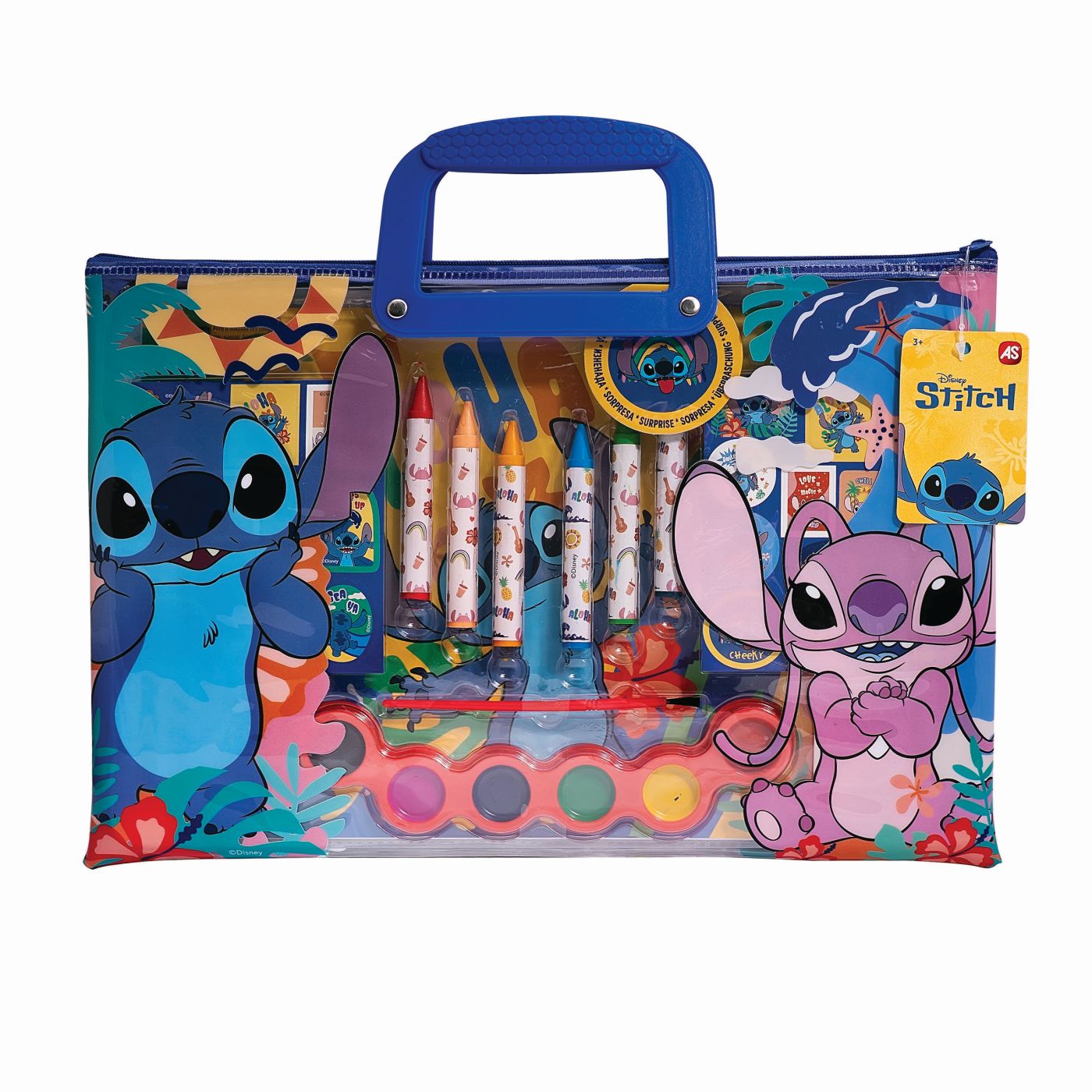 HAPPI HOBBI SET PENTRU PICTURA IN GEANTA TRANSPARENTA - Imagine 1 [ps:26fc295a-d1e5-4036-a682-91625e8d5785]