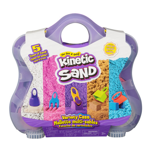 KINETIC SAND SET GEANTA PENTRU PLAJA VARIETY CASE Spin - Imagine 1 [ps:61b78982-fd98-4117-ac2e-232224393288]
