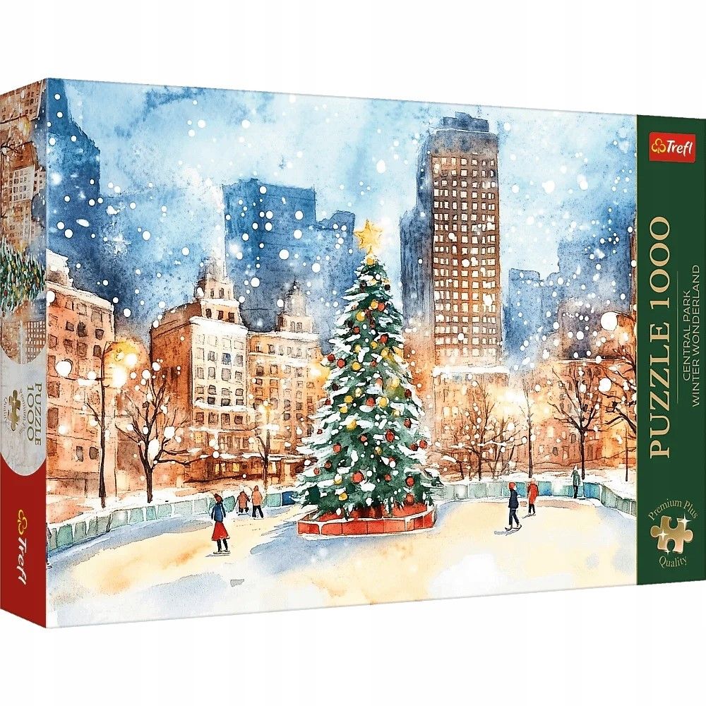 PUZZLE TREFL 1000 PREMIUM PLUS CENTRAL PARK USA WINTER - Imagine 1 [ps:918a8b04-9513-4a95-93b7-d454ca4667c2]