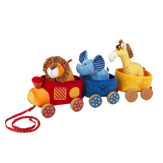Trenulet Safari din plus cu animalute, PlayQ Sigikid - Imagine 1 [ps:3430532c-c792-4262-ae1f-de0bcf87a7df]