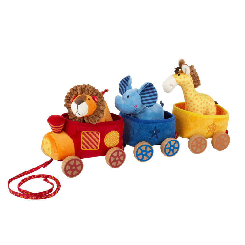 Trenulet Safari din plus cu animalute, PlayQ Sigikid - Imagine 1 [ps:3430532c-c792-4262-ae1f-de0bcf87a7df]