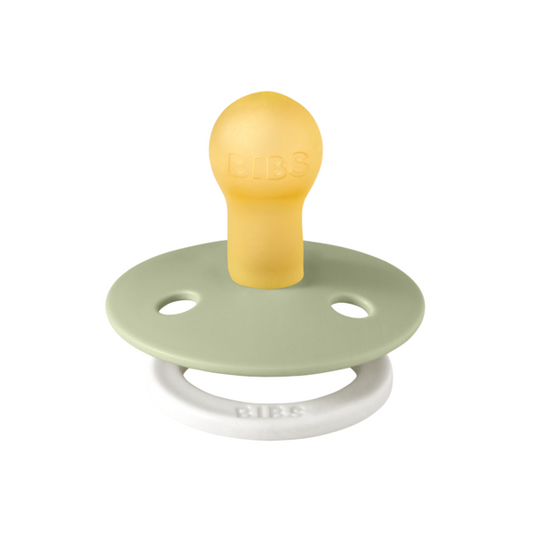 Suziță BIBS Colour GLOW Latex, Rotundă, 0 luni - Sage - Sage (1) [ps:13467031-6b16-4789-ba2c-b7d508601bf4]