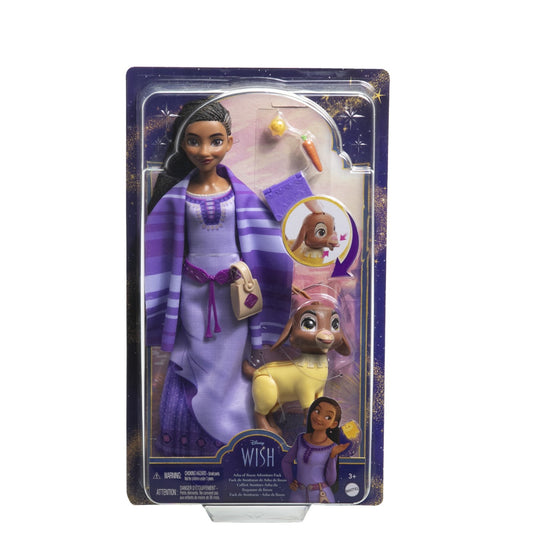 DISNEY WISH SET PAPUSA ASHA CU ACCESORII Mattel - Imagine 1 [ps:4818d2ed-7446-449e-9b3d-9d4f6bf09837]
