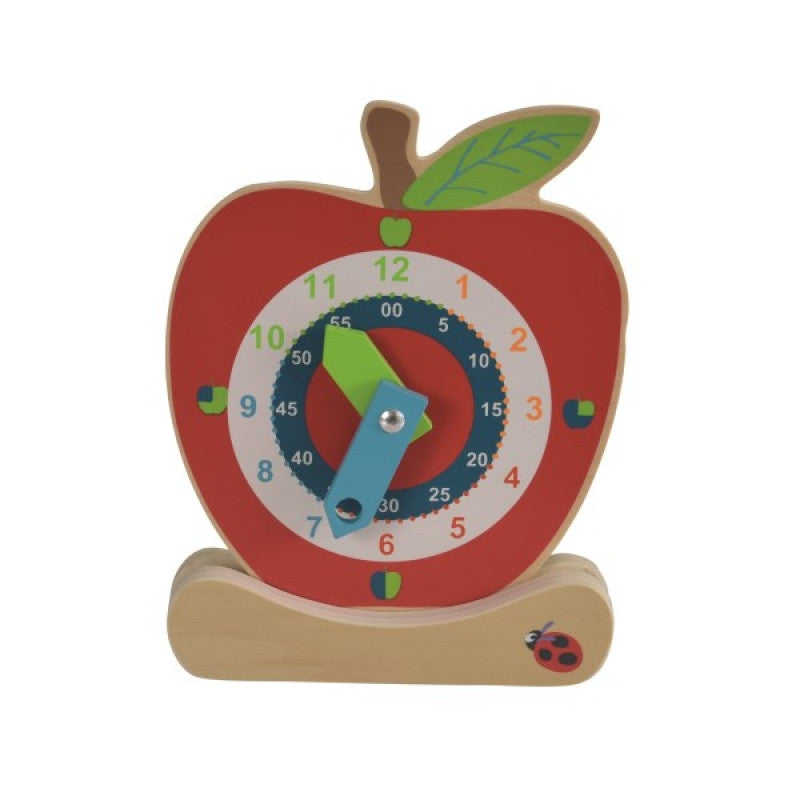 Ceas de masa din lemn, Egmont Toys - Imagine 1 [ps:91b9fc77-e5ab-413c-8b7a-2aad70c66ace]