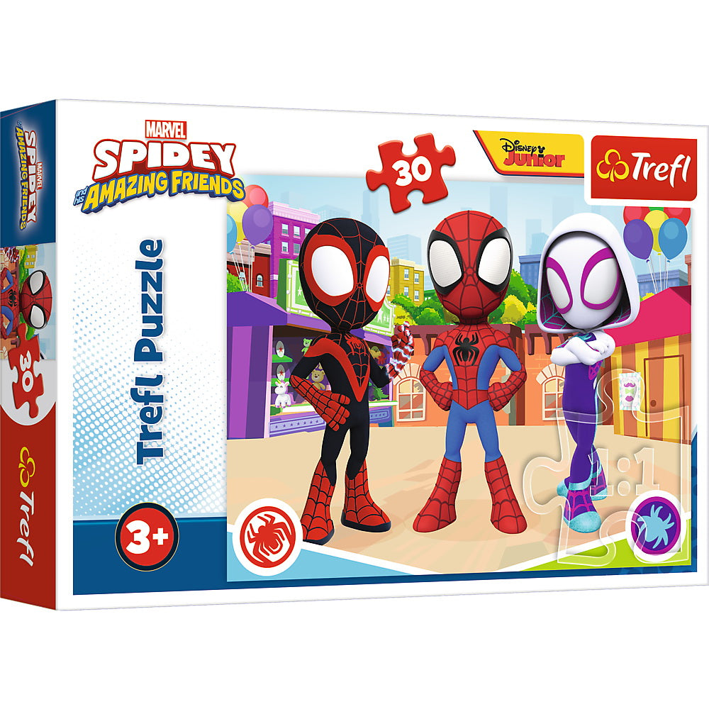 PUZZLE TREFL 30 SPIDAY CEI 3 PRIETENI - Imagine 1 [ps:db54eca8-445f-4141-b6cd-7315a37efba5]