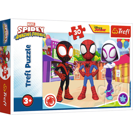 PUZZLE TREFL 30 SPIDAY CEI 3 PRIETENI - Imagine 1 [ps:db54eca8-445f-4141-b6cd-7315a37efba5]
